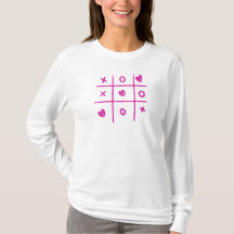 Valentine Tic Tac Toe Cœurs Femmes