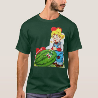 T-shirt ValentineJe Branche Ce Melon