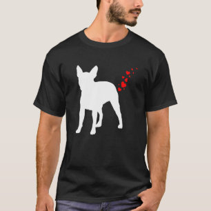 T-shirt Valentines Day Boston Terrier Propriétaire Heart D