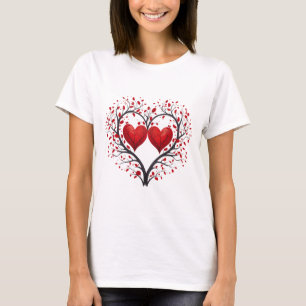 T-shirt Valentines Day Hearts