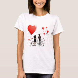 T-shirt Valentines Day Hearts