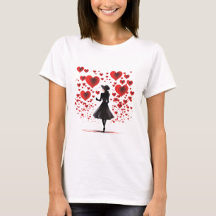 T-shirt Valentines Day Hearts