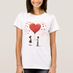 T-shirt Valentines Day Hearts
