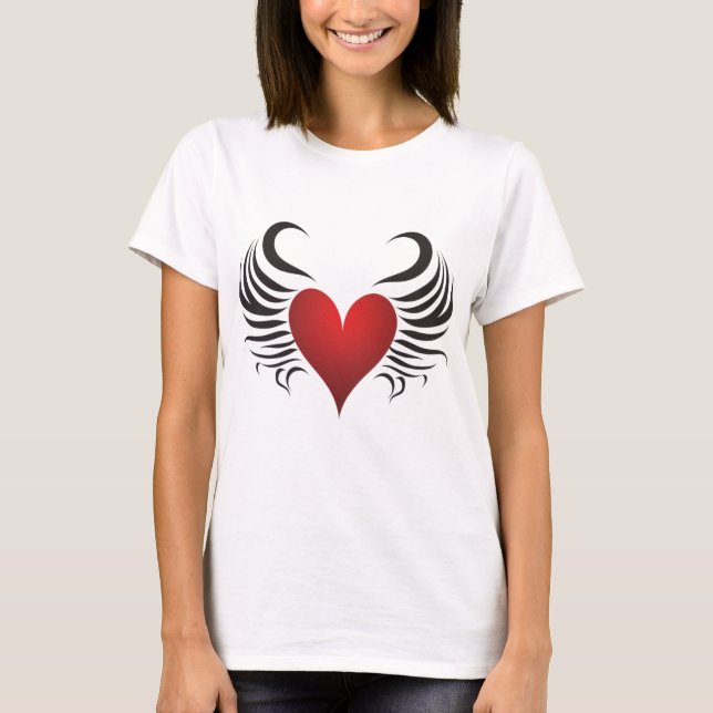 T-shirt Valentines Day Hearts (Devant)