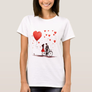 T-shirt Valentines Day Hearts