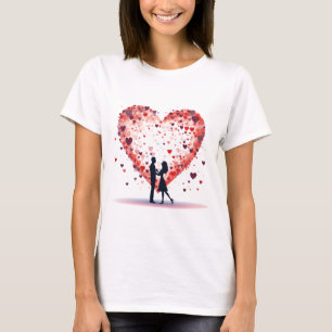 T-shirt Valentines Day Hearts