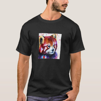 T-shirt Valentine's Day Love Heart Red Panda Girlfriend Fi