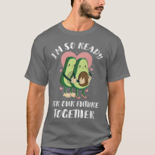T-shirt Valentines Day Lovely Avocado Je suis tellement pr