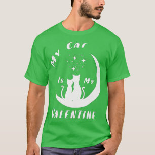 T-shirt Valentines Day Mon Chat Est Mon Amoureux Des Chats