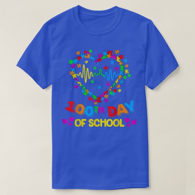 T-shirt Valentines Day Sensibilisation sur l'autisme de l' (Design devant)