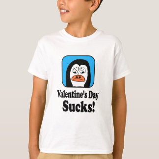 T-shirt Valentine's Day Sucks Penguin