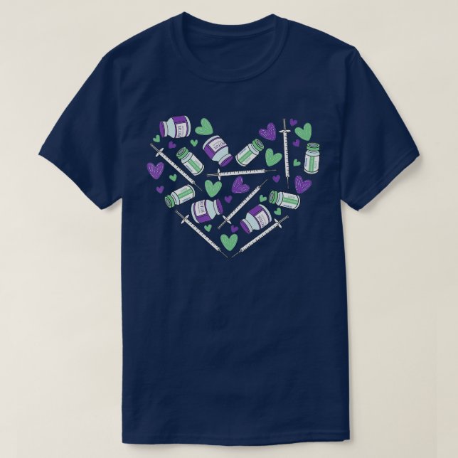 T-shirt Valentines Jour Botox Injector Botox Dealer Cosmet (Design devant)