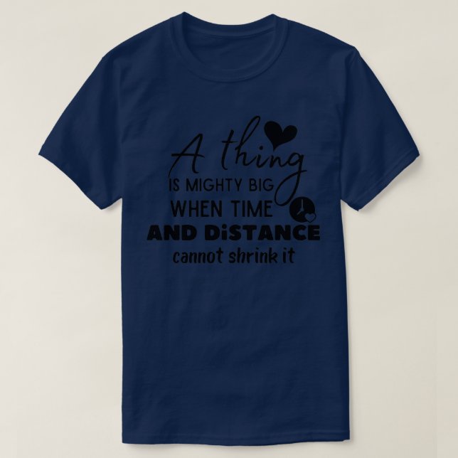 T-shirt Valentines Jour Pour Longue Distance 6 (Design devant)