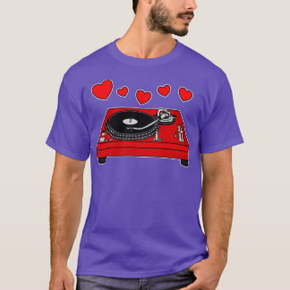 T-shirt Valentines Producteur de musique DJ Musicien Maria