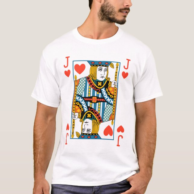 T-shirt Valet des Coeurs (Devant)