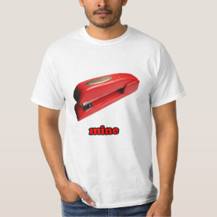 T-shirt Valeur T de mine d'agrafeuse