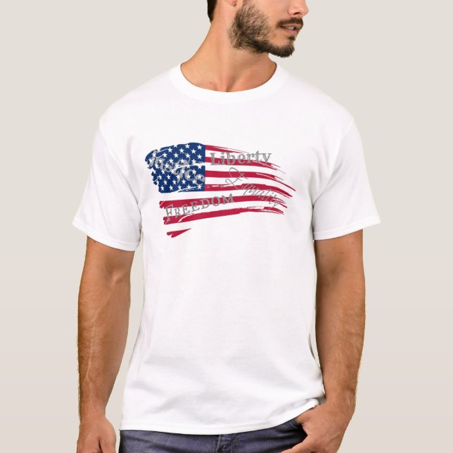 T-shirt Valeurs américaines (Devant)