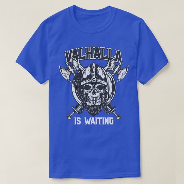 T-shirt Valhalla attend (Design devant)