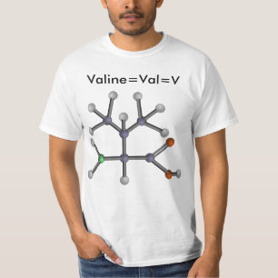 T-shirt Valine (acide aminé)