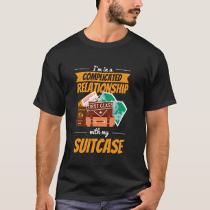 T-shirt Valise de Relation Équipement de Voyage Autour du