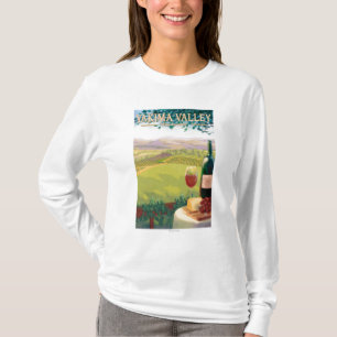 T-shirt Vallée de Yakima, pays de WashingtonWine