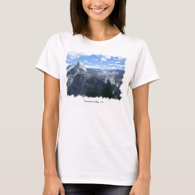 T-shirt Vallée de Yosemite de point de glacier (Devant)