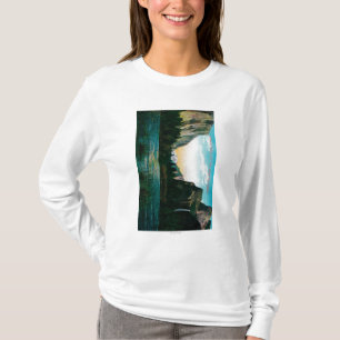 T-shirt Vallée de Yosemite de pré nuptiale de voile