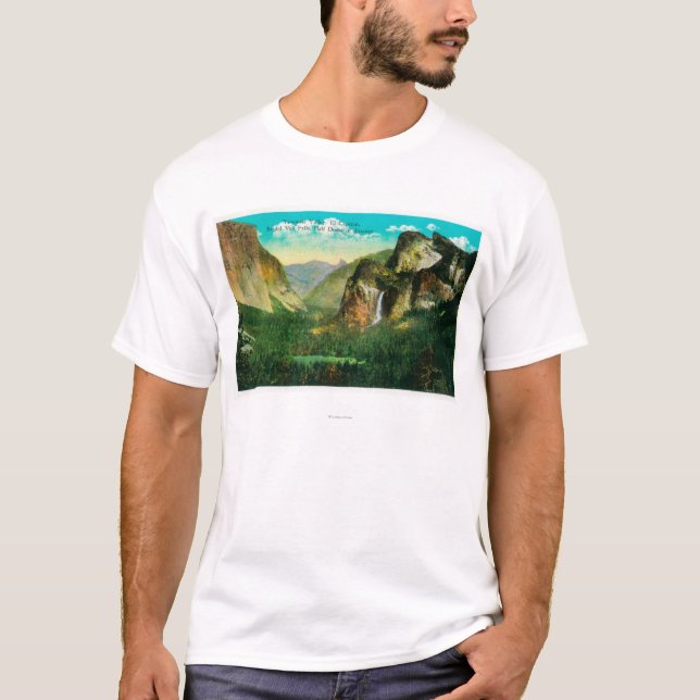 T-shirt Vallée ViewYosemite, CA de Yosemite (Devant)