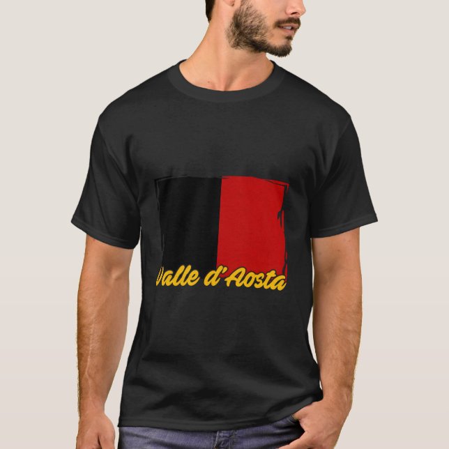 T-shirt Vallées d'Aoste Italie Val Dâ€™Aoste Valdotai (Devant)