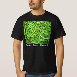 T-shirt Valve de tête de haricot vert