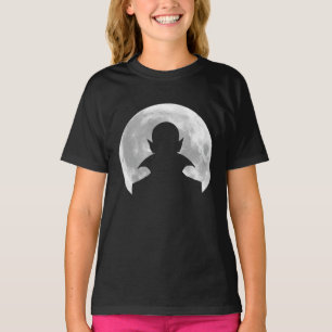T-shirt Vampire amusant pleine lune effrayant effrayant