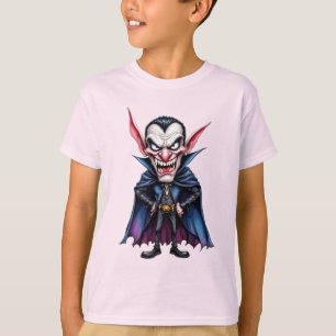 T-shirt Vampire avec d'énormes oreilles, Halloween, auteur