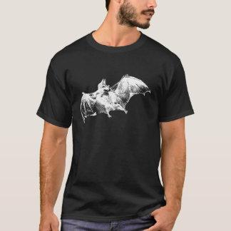 T-SHIRT VAMPIRE BAT GOTHIQUE