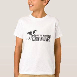 T-shirt Vampire Cat : Et Vous Pensiez Que Seuls Les Chats