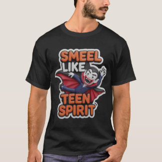 T-shirt Vampire d'Halloween SENTIR COMME L'ESPRIT D'ADO gr