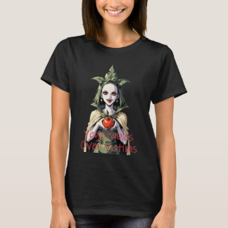 T-shirt Vampire Vegan Funny Plante Basé Vêtements