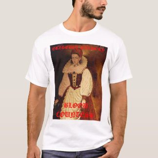 T-shirt vampires3, ERZSEBET BATHORY, COMTESSE de SANG