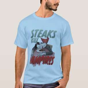 T-shirt Vampires de mise à mort de biftecks