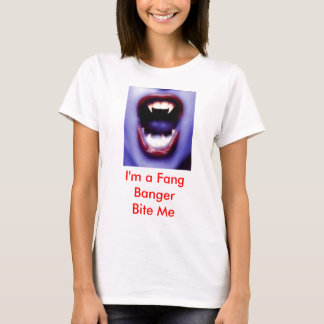 T-shirt vampy2, je suis un croc BangerBite je