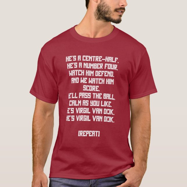 T-shirt Van Dijk (Devant)
