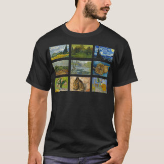T-shirt Van Gogh Célèbre Vintage Classic Art Peintures Spe