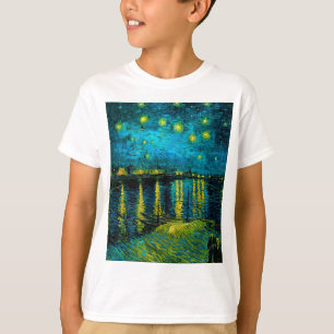 T-shirt Van Gogh Nuit étoilée sur le Rhône