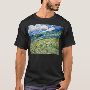 T-shirt Van Gogh Paysage de Saint Remy Art Moderne Peintur
