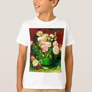 T-shirt Van Gogh Peonies et Roses