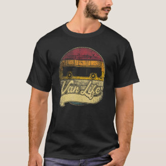 T-shirt Van Life Camper Camp Retro les années 70 80s Camp 