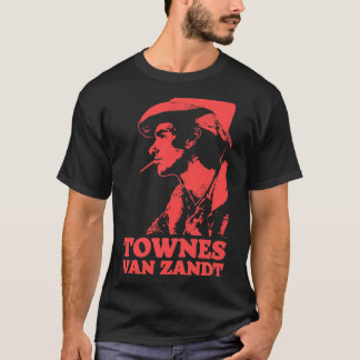 T-shirt Van Zandt T&amp; T-shirt Art classique