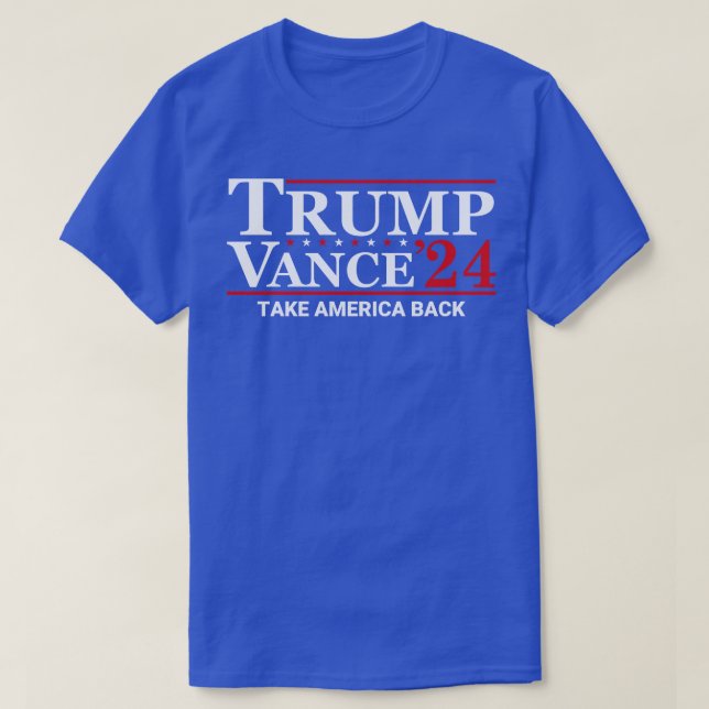 T-shirt Vance 2024 Reprendre l'Amérique 1 (Design devant)