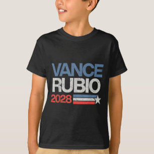T-shirt Vance Rubio 2028 Président Jd Vance Marco Rubio Ét