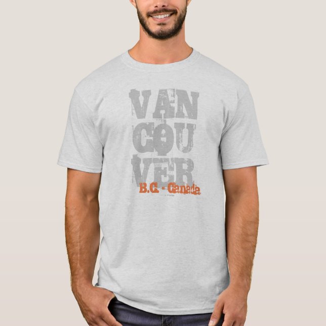 T-shirt Vancouver AVANT JÉSUS CHRIST Canada (Devant)