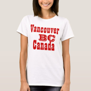 T-shirt Vancouver, Colombie-Britannique, Canada